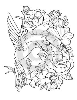 Fruit And Vegetables Coloring Page For Adult