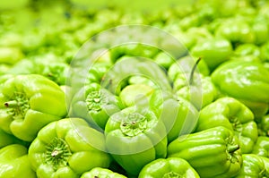 Fruit, vegetables in the market