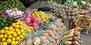 Fruit and Vegetables Market, Puncak Bogor, West Java, Indonesia