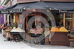 Fruit and vegetables shop in Rouen
