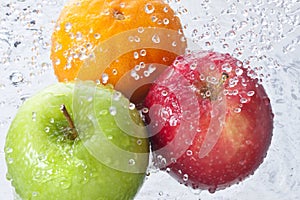 Fruit Water Drops Spray Food