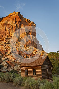 Fruita Schoolhouse at Capitol Reef