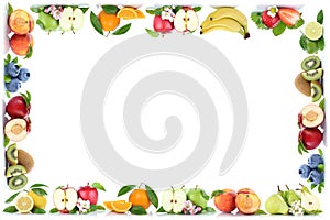 Fruits apple orange apples oranges frame copyspace copy space