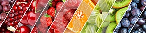 Fruits. Background of fresh food