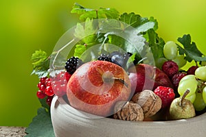 Fruits in a bowl