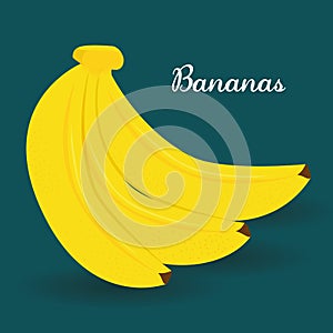 Fruits design, vector illustration.