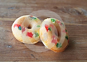 Fruits doughnut