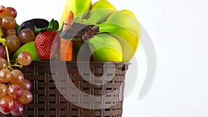 Fruits Fit Life Concept