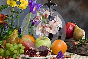 Fruits and flowers