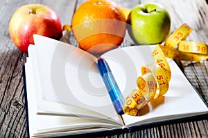 Fruits and inscription diet plan. Slim down eating plan. Healthy eating and fitness