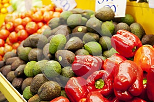 Fruits in a market