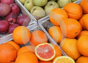 Fruits at the market