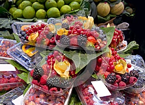 Fruits market in La Boqueria