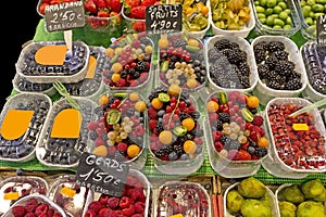 Fruits market (La Boqueria)