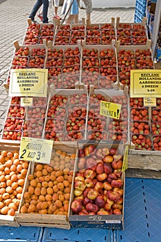 Fruits at a marketplace