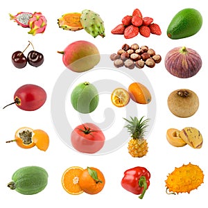 Fruits and nuts