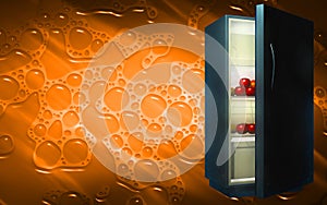 Fruits in a refrigerator