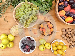 Fruits of season