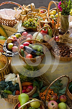 Fruits and vegetables