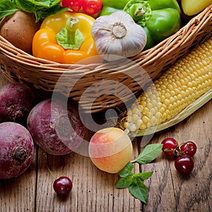Fruits and vegetables