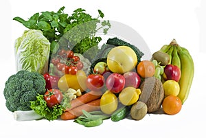 Fruits and vegetables