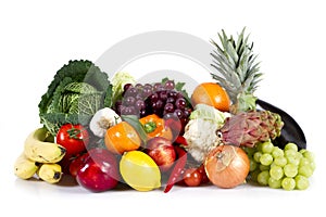 Fruits and vegetables