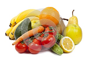 Fruits and vegetables