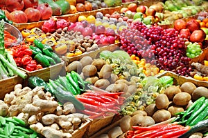 Fruits and vegetables photo