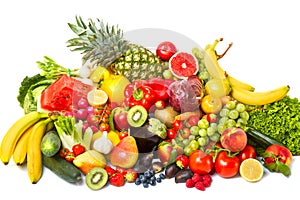 Fruits and vegetables