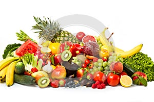 Fruits and vegetables