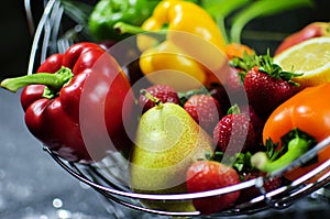 Fruits and vegetables