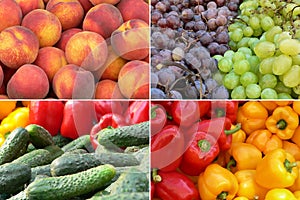 Fruits and Vegetables Background
