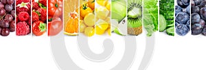 Fruits, vegetables and berries. Fresh food. Healthy food