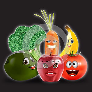 Fruits and vegetables collection 2