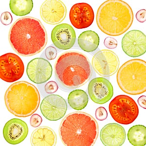 Fruits and vegetables