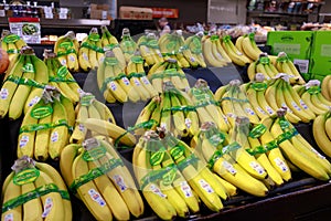 Fruits and vegetables on display in Fred Meyer, Inc., is a chain of hypermarket superstores in Portland, Oregon