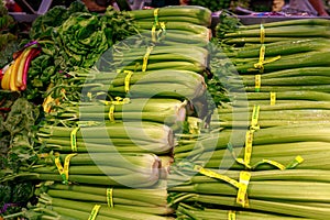 Fruits and vegetables on display in Fred Meyer, Inc., is a chain of hypermarket superstores in Portland, Oregon