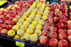 Fruits and vegetables on display in Fred Meyer, Inc., is a chain of hypermarket superstores in Portland, Oregon