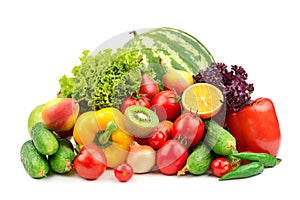 Fruits and vegetables