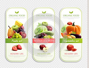 Fruits And Vegetables Organic Labels