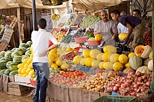 Fruits and vegetables vendor