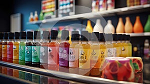 fruity eliquid bottle