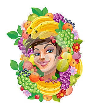 Fruity girl