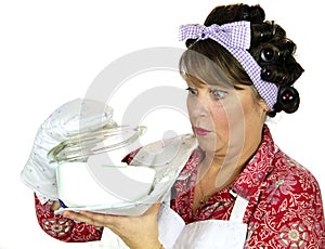 Frumpy Cooking Housewife