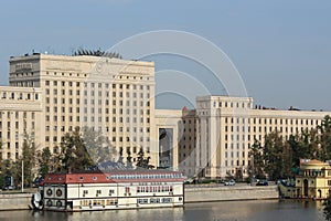Frunze Embankment in Moscow photo