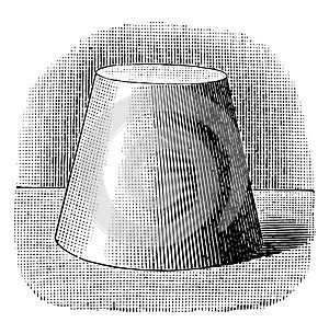 Frustum of a Cone vintage illustration