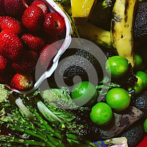 Frutas y verduras orgÃÂ¡nicas photo