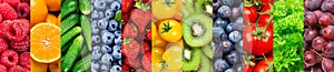 Fruts and vegetables. Background. Fresh food. Healthy food