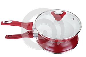 Fry pan with ceramic non-stick coating