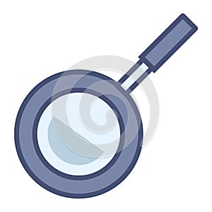 frying pan icon. kitchen tools. vector icon filled outline